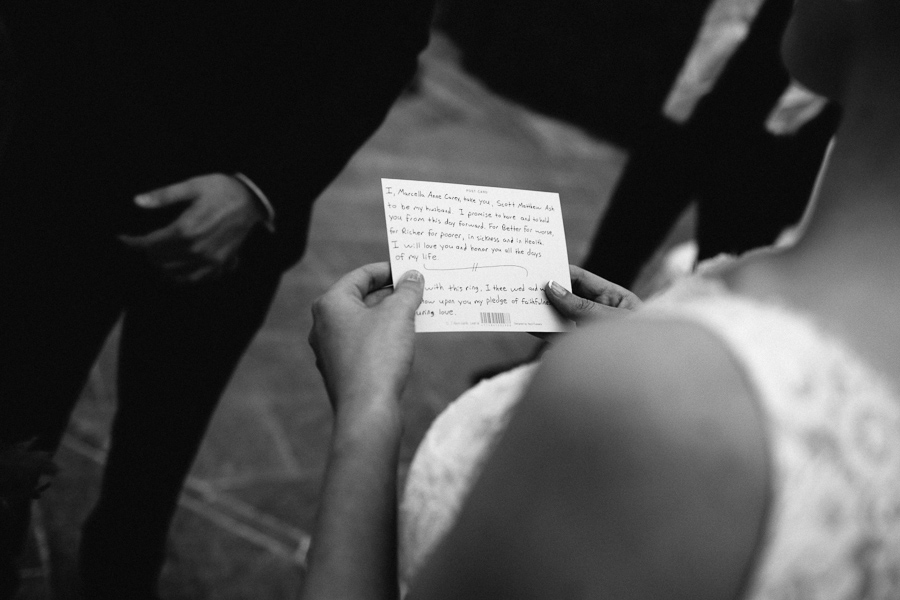 wedding ceremony on the sea in italy