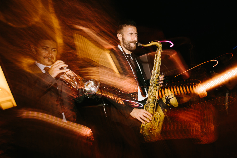 live musicians at sarah and travis’ wedding