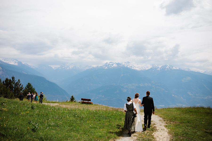 Notre Dame de Crêtaz d’Asse Wedding Ceremony Crans Montana