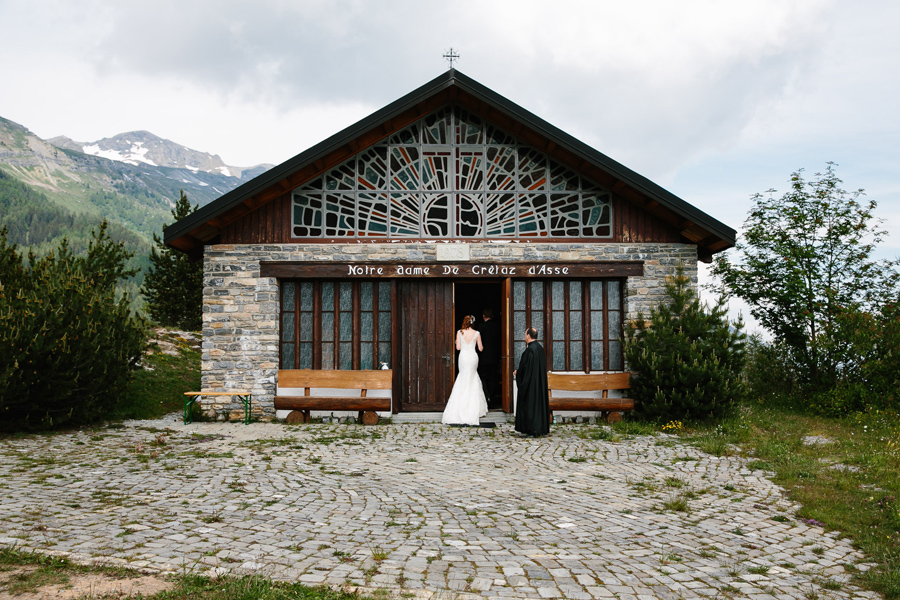 Crans Montana Wedding Ceremony Notre Dame de Crêtaz d’Asse