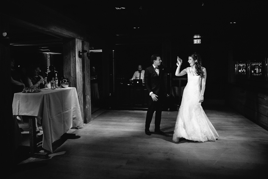 Bride and Groom First Dance