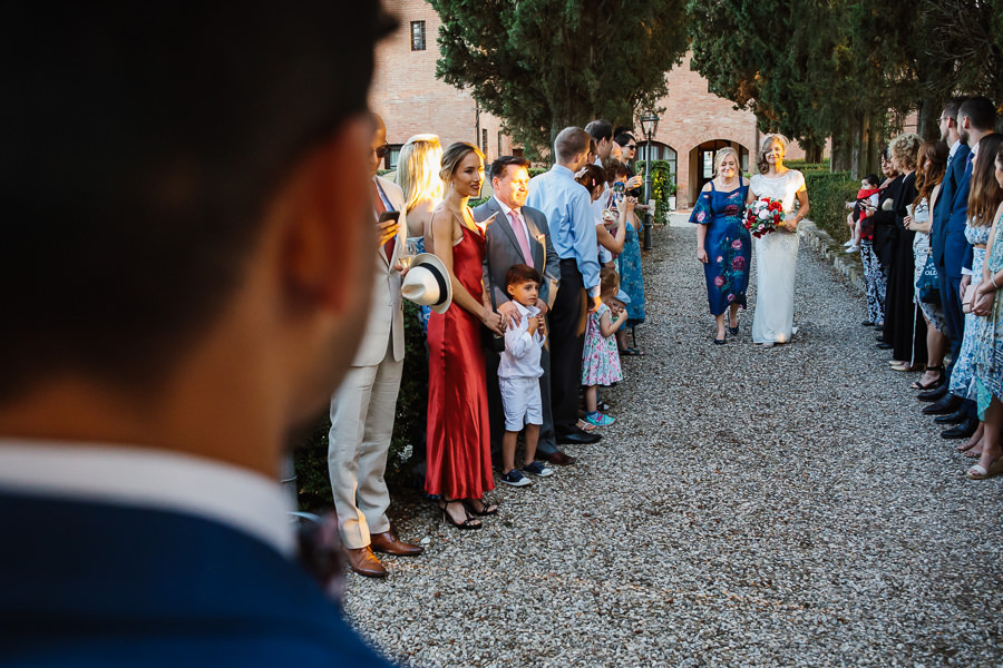 Romantic Wedding Ceremony in Tuscany