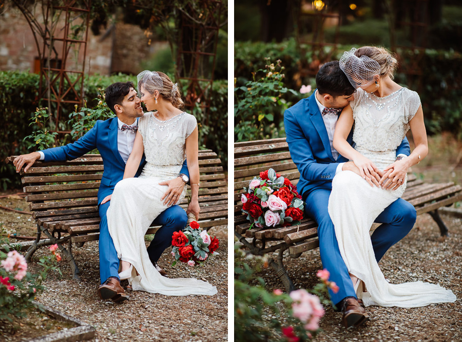 Stylish Wedding Photo Session in Tuscany