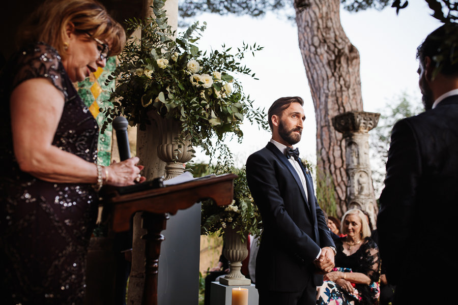 amazing gay wedding ceremony tea room villa cimbrone