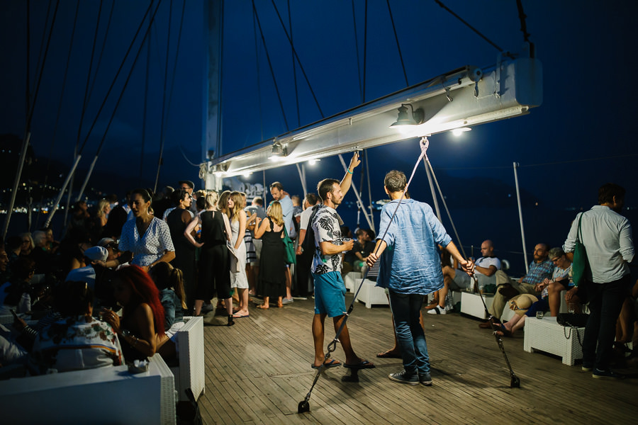 wedding sailboat trip amalfi coast