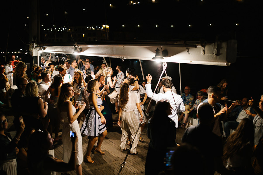 wedding sailboat trip amalfi coast