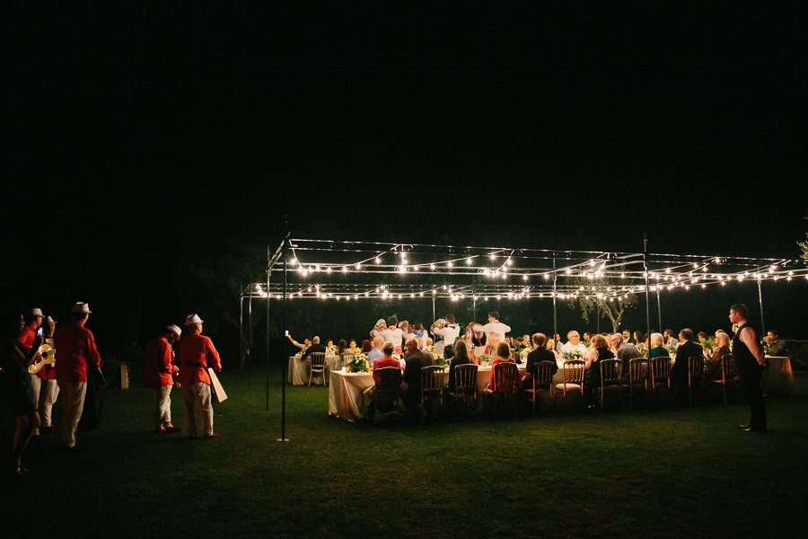 rehearsal dinner Villa Cimbrone amalfi coast with traditional da