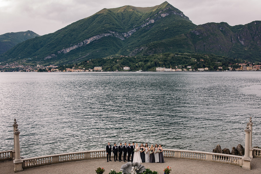 Lake Como Bridal Party Photographer