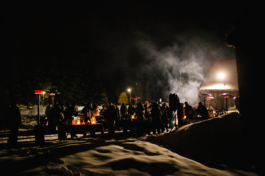 Pre-Wedding Night Lodge de la Montagne, Mont-Tremblant, Canada