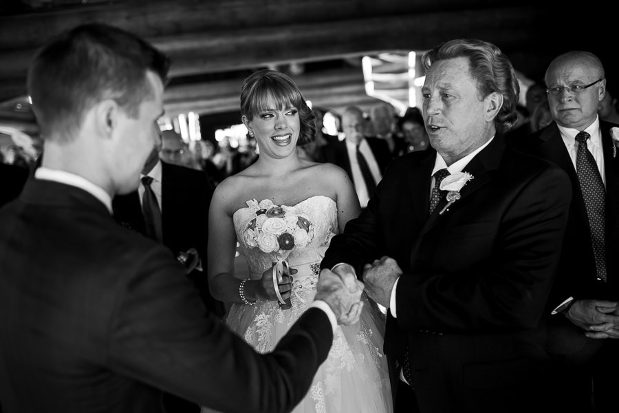 Wedding Ceremony Photographer Grand Lodge Mont-Tremblant