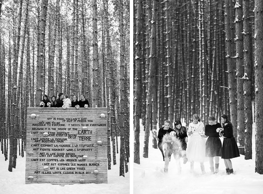 Snow Wedding Photographer Montreal