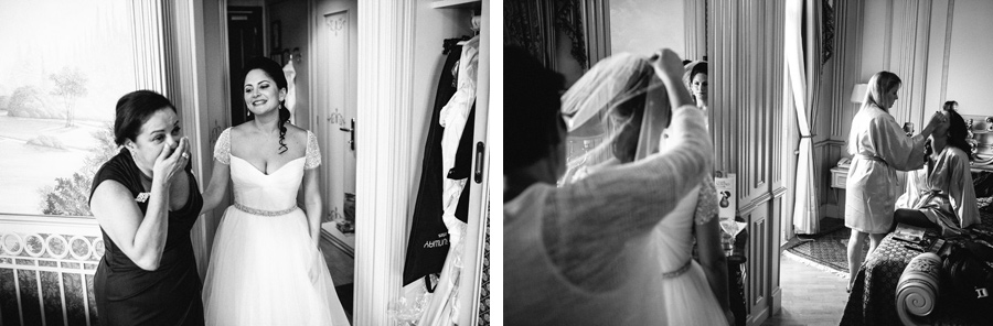 Hotel Regina Palace Stresa, bride getting ready