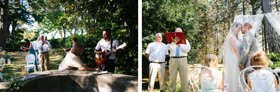 Umbria Wedding Ceremony with Anberlin Guitar Player Christian Mc