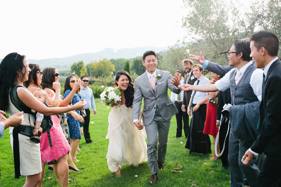 Wedding Ceremony Tuscany Bridal Party Photos