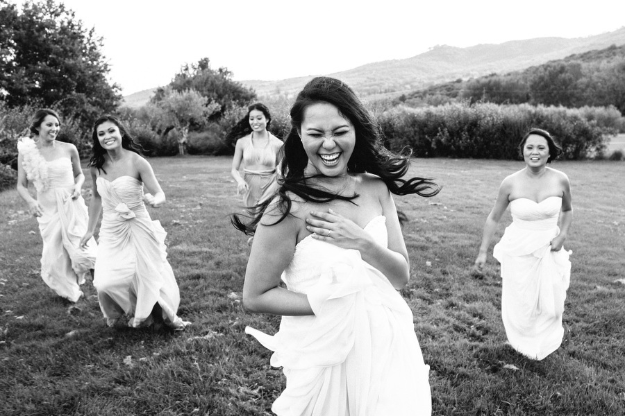 Wedding Ceremony Tuscany Bridal Party Photos