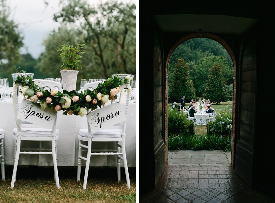 Wedding Table Settings Tuscany