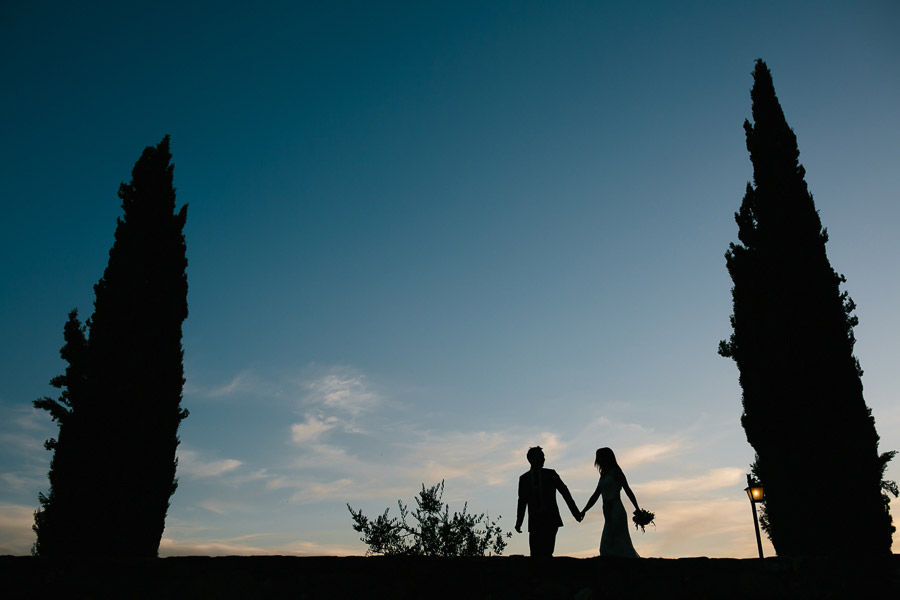 wedding photographs in tuscany