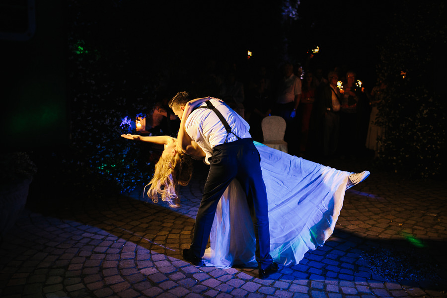 First dance bride and groom wedding meran