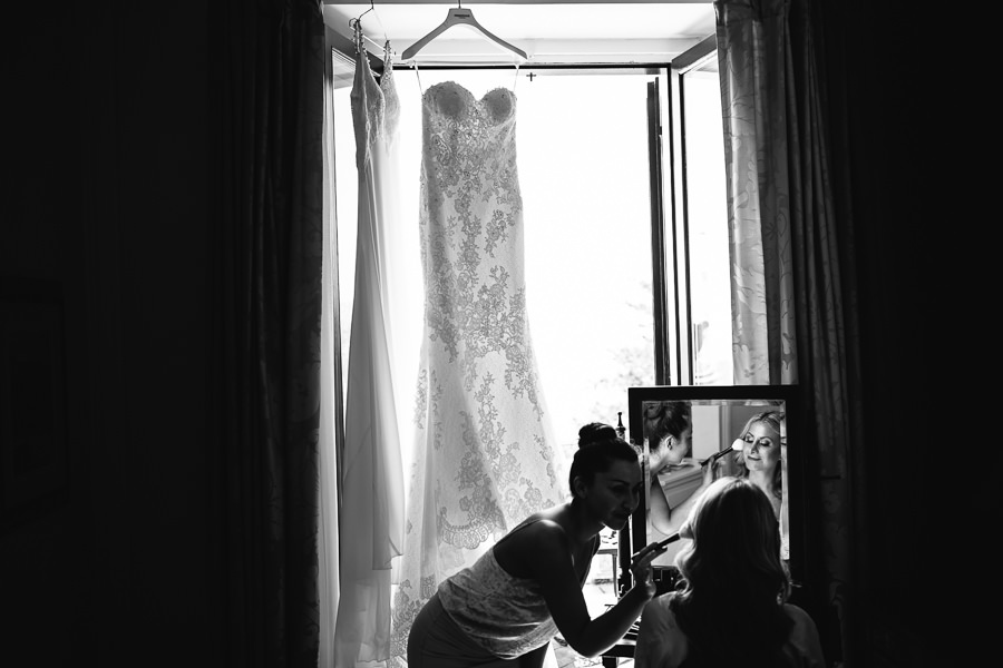 Taormina Destination Wedding Bride Preparation