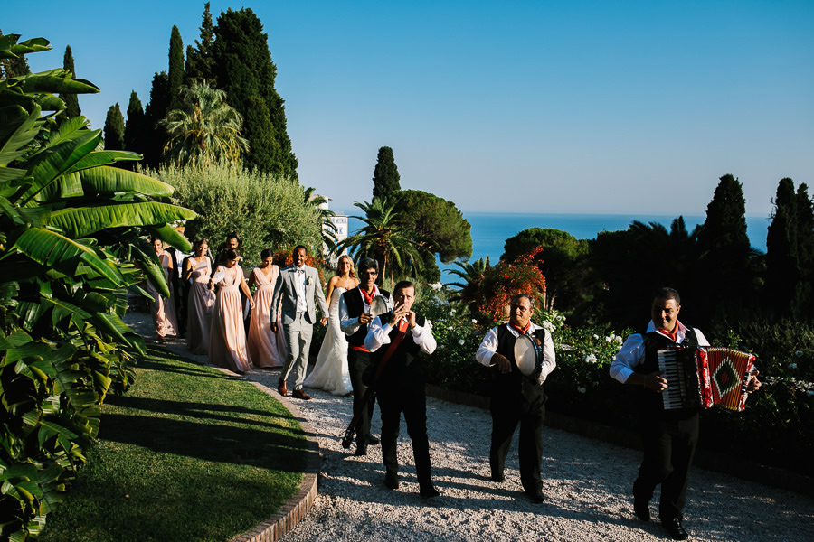 swedish wedding with sicilian musicians