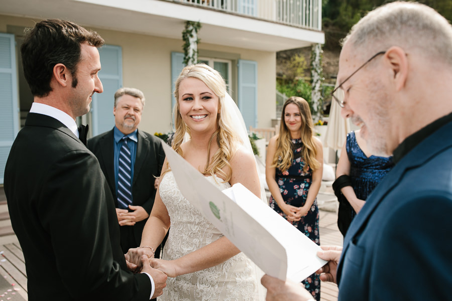 Hotel Villa Aurora Lezzeno Lake Como wedding ceremony