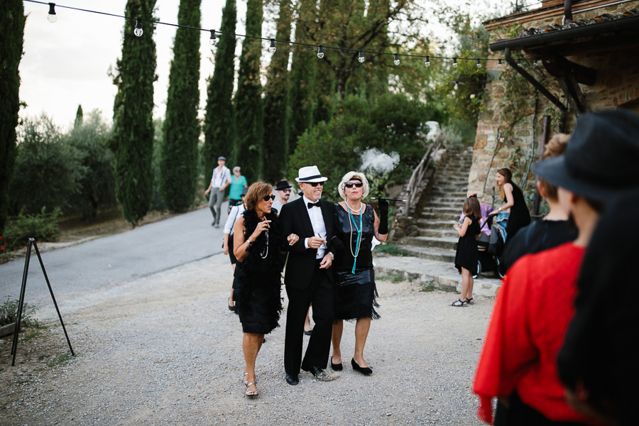 Destination Wedding Pizza Party in Tuscany