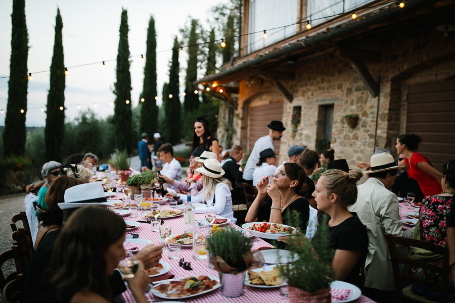 mafia wedding rehearsal dinner tuscany