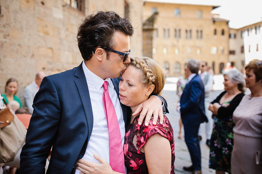 Volterra Town Hall Dutch Wedding Photographer