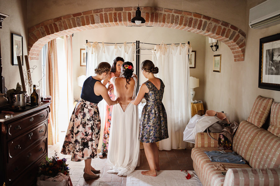 Groom Preparation Tuscany Wedding