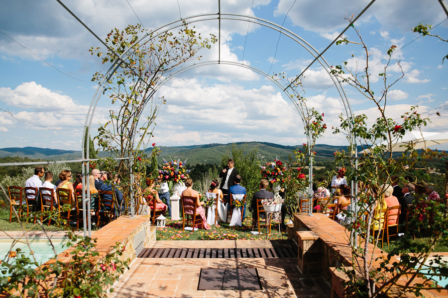 casa cornacchi wedding ceremony