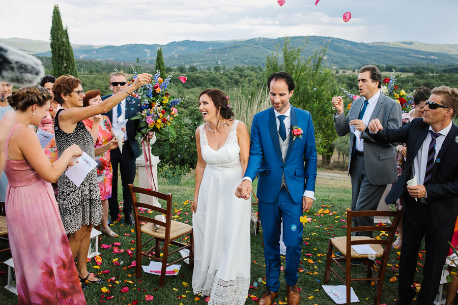 intimate wedding at casa cornacchi