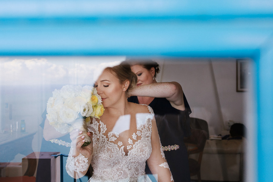 Bride Getting Ready Ravello Wedding Photographer