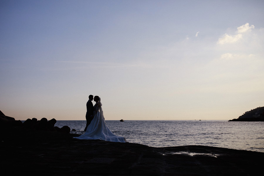 Amalfi Coast Sunset Wedding Photographer