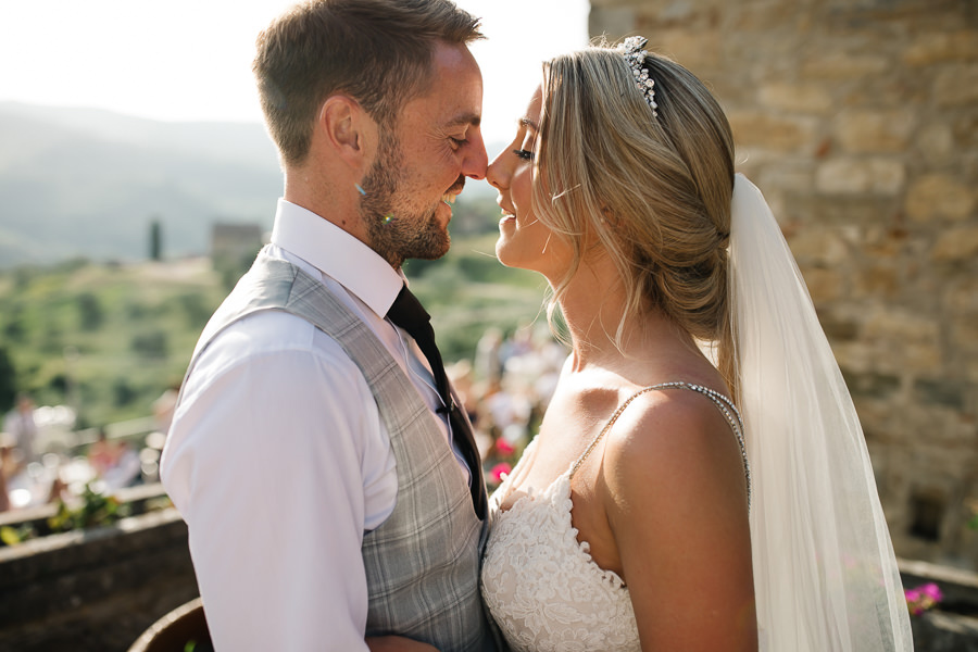 jade and mark wedding reception castello del trebbio