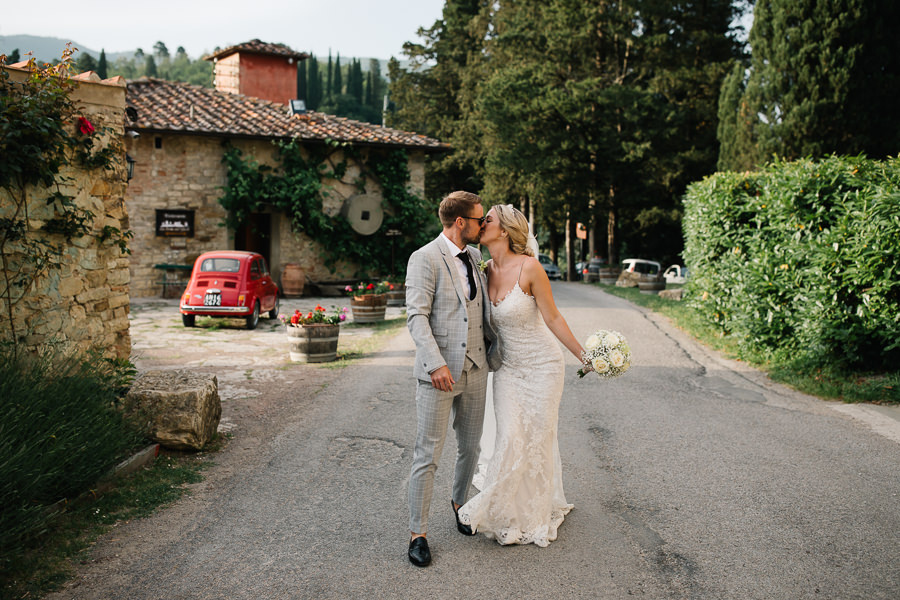 wedding portraits at castello del trebbio