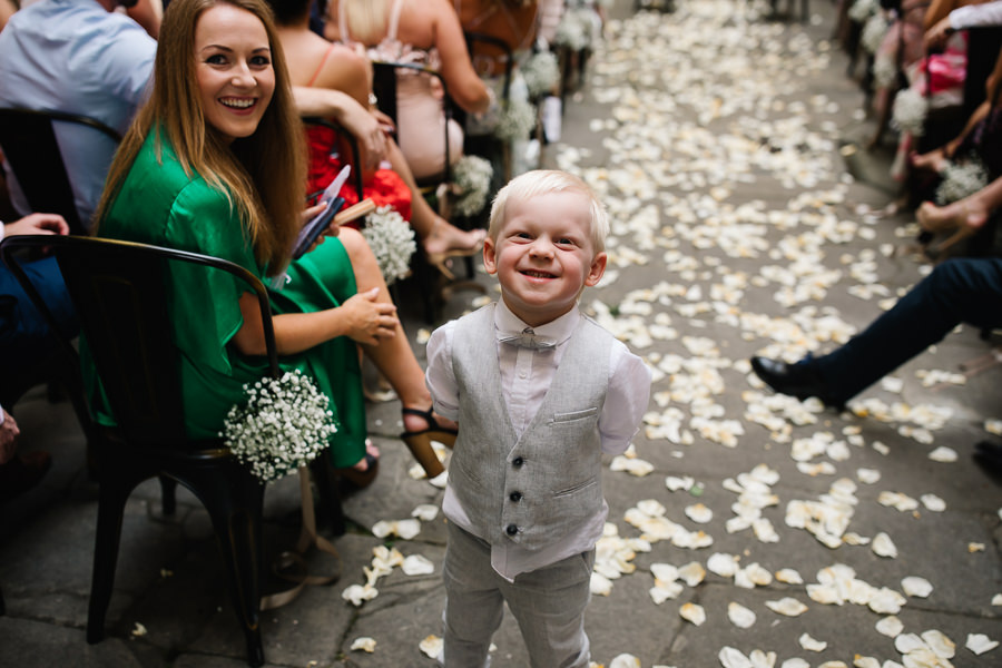 castello del trebbio wedding ceremony photographer