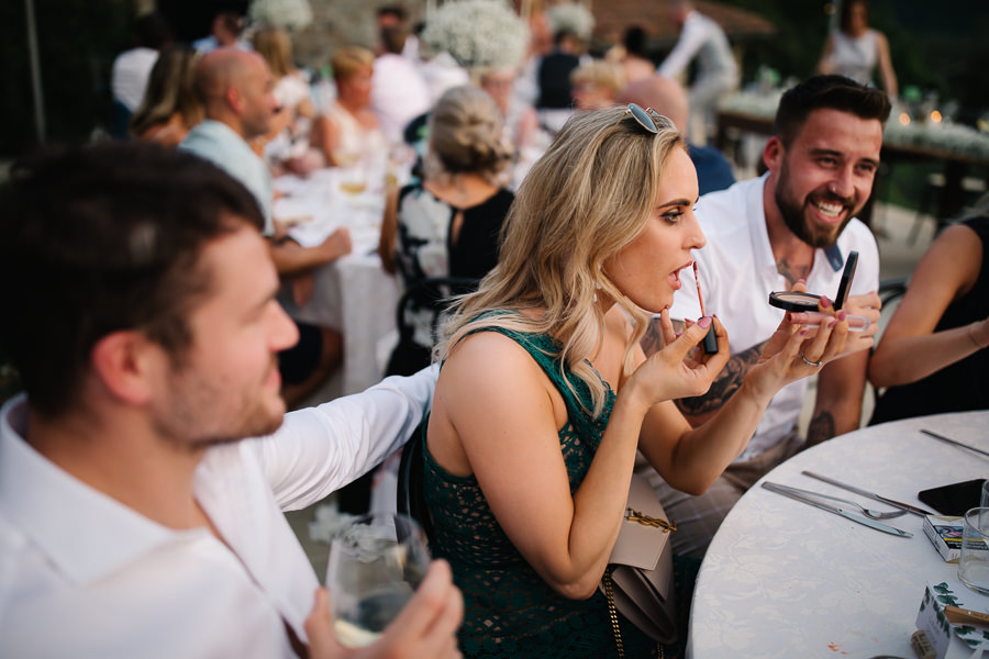 Castello del Trebbio Wedding Reception