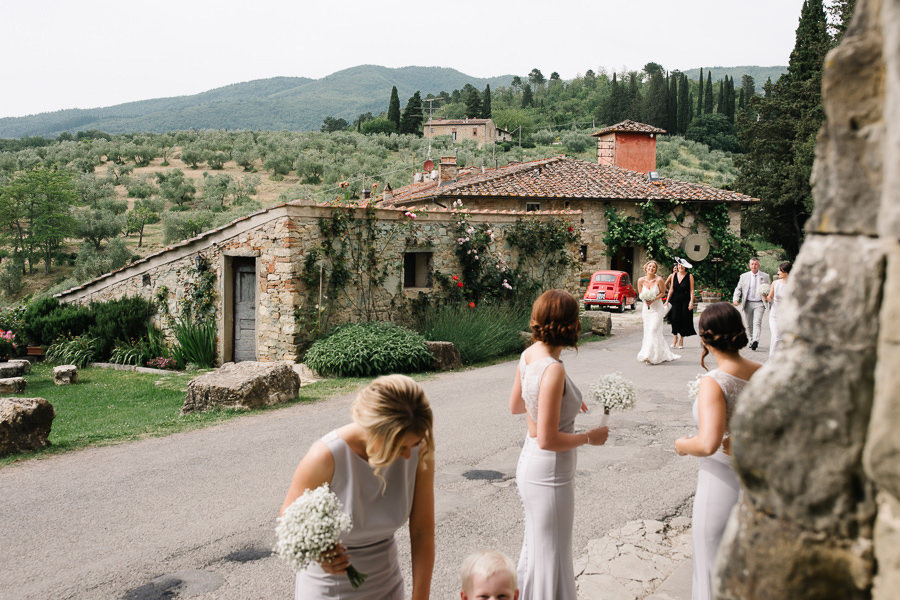 castello del trebbio wedding ceremony photographer