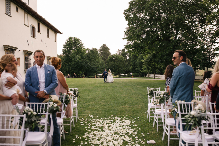 Wedding Ceremony in the garden