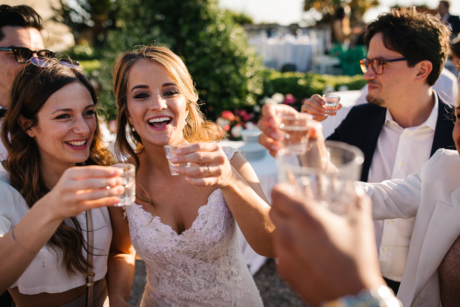 Portofino harbour wedding