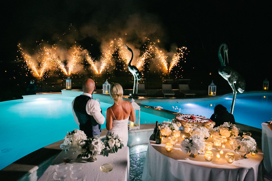 Fireworks Wedding Antico Borgo Valle Di Badia