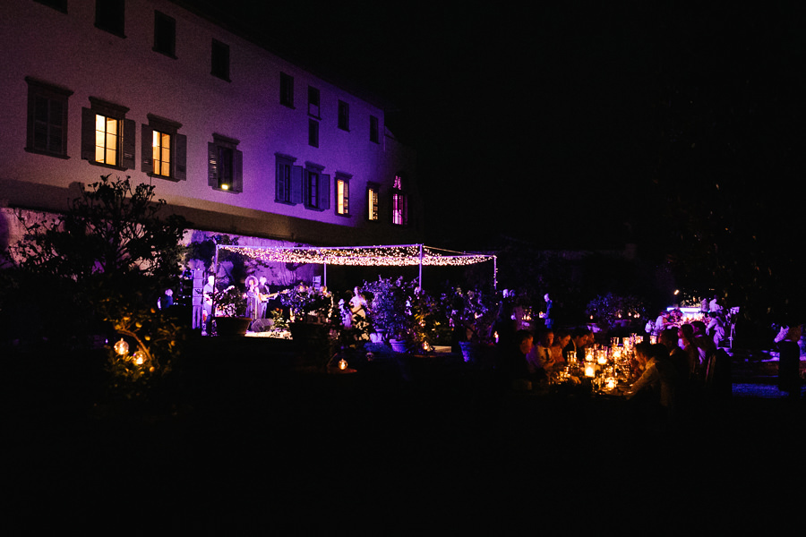 Wedding Party Night in Florence