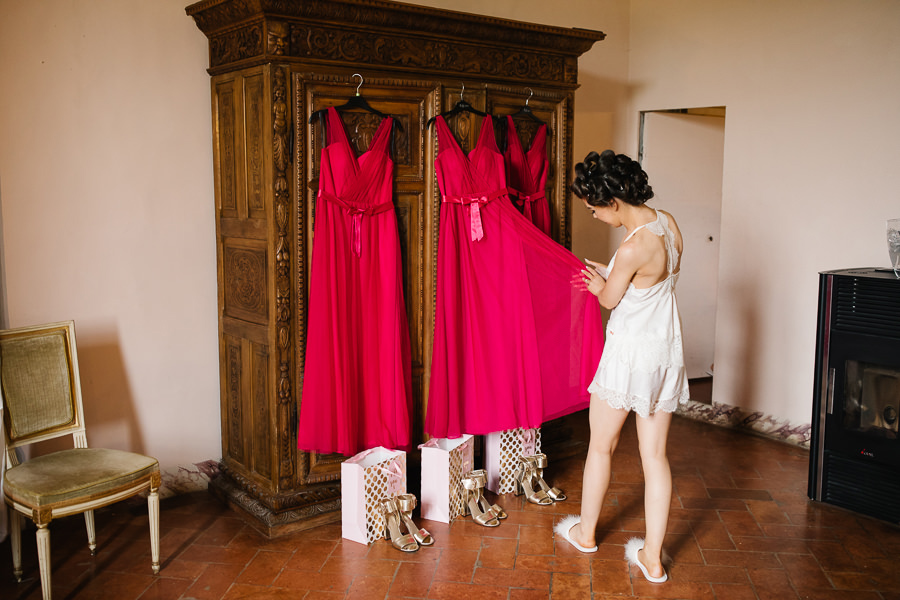 Bride Getting Ready for her Wedding