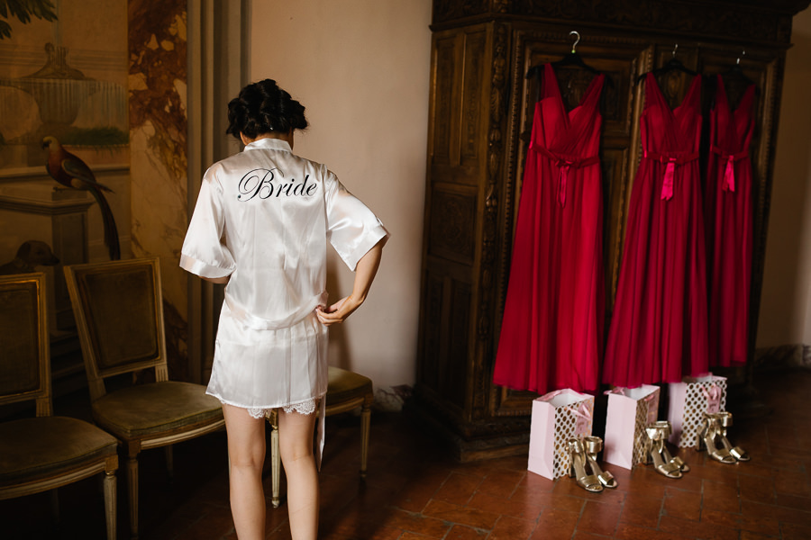 Bride Getting Ready for her Wedding