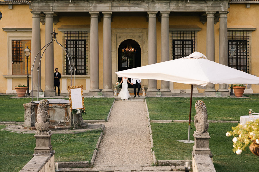 wedding reception villa di maiano fiesole