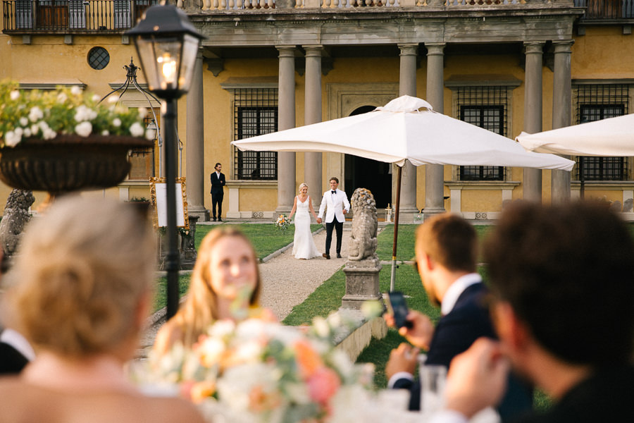 wedding reception villa di maiano fiesole