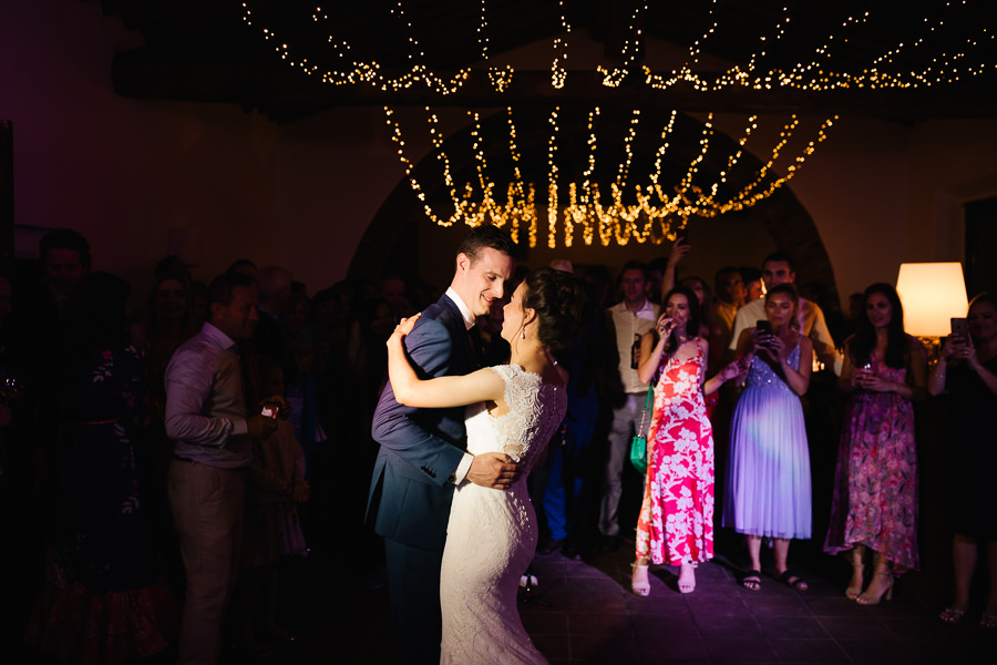 Romantic First Dance Bride and Groom Meleto