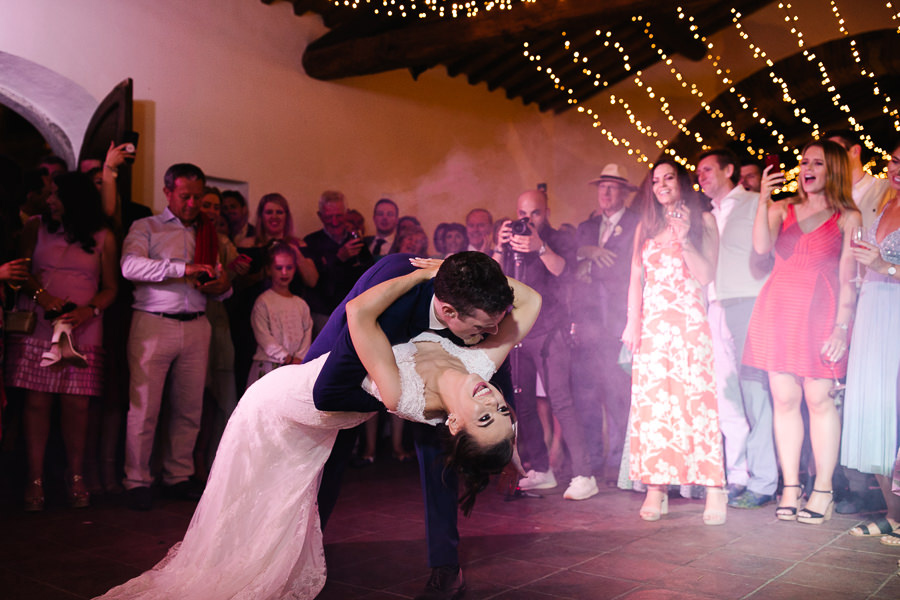 Romantic First Dance Bride and Groom Meleto