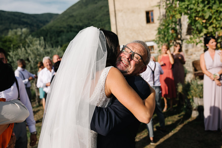 Hochzeitsempfang in der Toskana