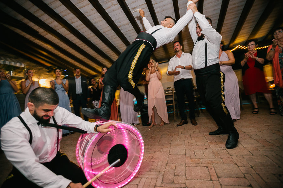 Arabische Trommler Hochzeit